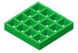 38MM FIBREGLASS GRATING